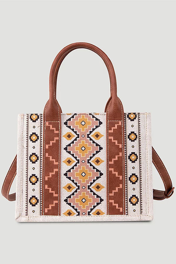 Western Bohemian Aztec Tote Bag