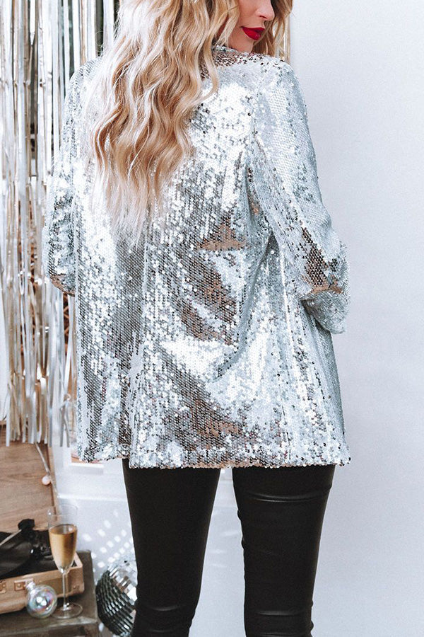 Sights Set on You Sequin Blazer