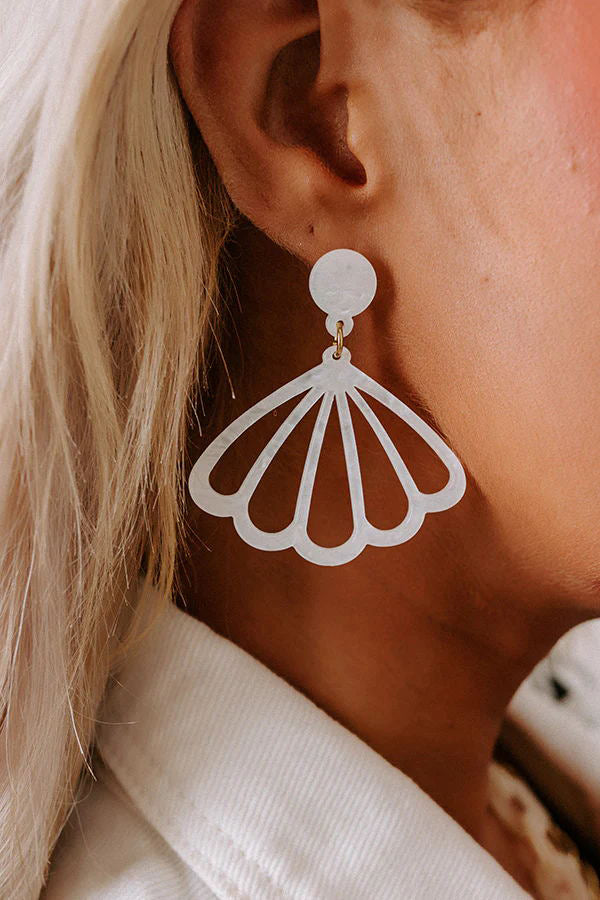 Happy Season Shell Shape Earrings