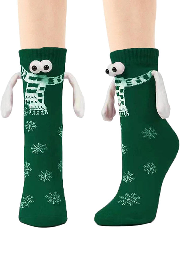 Christmas Cute Holding Hands Socks